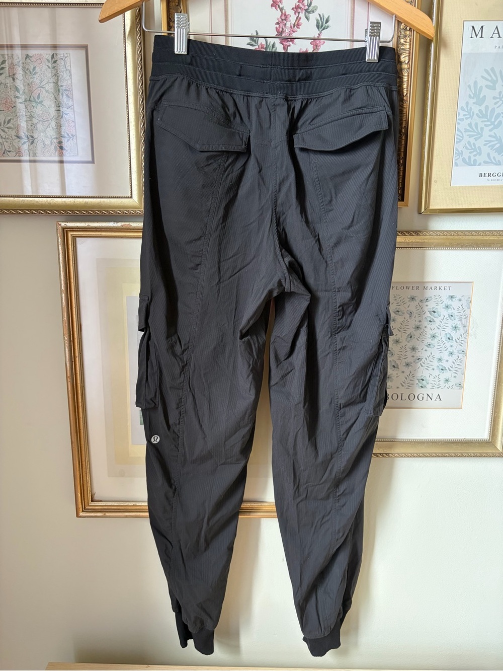 Lululemon Dance Studio Relaxed-Fit Mid-Rise Cargo Jogger Black XS - Picture 9 of 10
